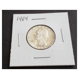 1964 Washington Quarter