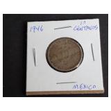 1946 10 Centavos from Mexico