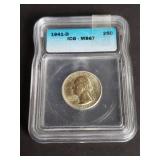1941 D Washington Quarter ICG MS67