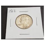 1962 Washington Quarter