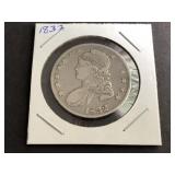 1832 Capped Bust Half Dollar