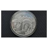 Wise Men Feliz Navidad Año Nuevo 1 OZ .999 Silver