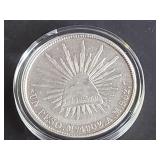 1902 Mo A.M. UN Peso from Mexico