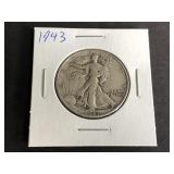1943 Walking Liberty Half Dollar
