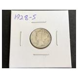 1928 S Mercury Dime