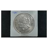 1985 Morgan Dollar Style 1 Ounce .999 Siilver