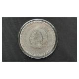 1948 5 Pesos From Mexico 90% Silver
