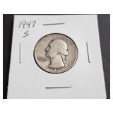 1947 S Washington Quarter