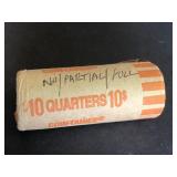 Roll of Standing Liberty Quarter Dollars