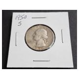 1950 S Washington Quarter