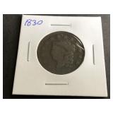 1830 Large Cent