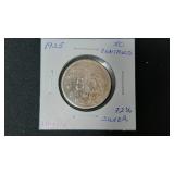 1925 50 Centavos From Mexico 72% Silver