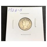 1926 S Mercury Dime