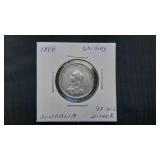 1888 Shilling From Australia .925 Silver