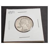 1951 Washington Quarter