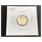 1927 Mercury Dime