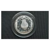 1985 $20 "Perfume Bottle" From BVI .925 Silver