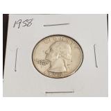1958 Washington Quarter