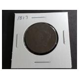 1817 Liberty Head Large Cent