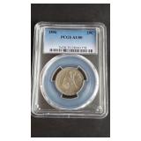 1856 Seated Liberty Quarter PCGS AU50