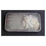 1776-1976 200 Years Independence 1 Oz .999 Silver