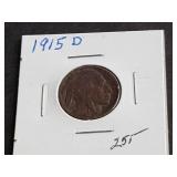 1915 D Buffalo Nickel