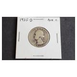1935 D Washington Quarter