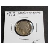 1913 Buffalo Nickel Type 1
