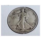 1928 S Walking Liberty Half Dollar