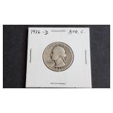 1936 D Washington Quarter