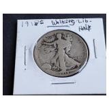 1918 S Walking Liberty Half Dollar