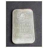 Engelhard 1 Ounce .999 Silver Bar