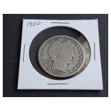 1900 Barber Half Dollar