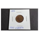 1896 Indian Head Cent Full Liberty