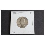 1936 S Washington Quarter