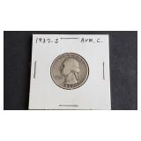 1937 S Washington Quarter