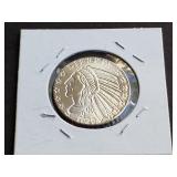 1/4 Ounce Liberty Silver Round .999 Silver