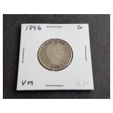 1896 Barber Quarter