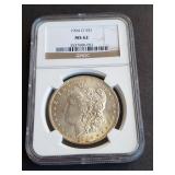 1904 O Morgan Silver Dollar NGC MS62