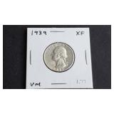 1939 Washington Quarter