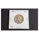 1939 S Washington Quarter