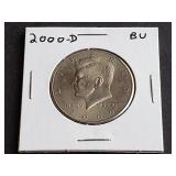 2000 D Kennedy Half Dollar