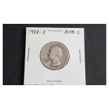 1938 S Washington Quarter