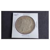 1887 Morgan Silver Dollar