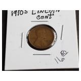 1910 S Lincoln Wheat Cent