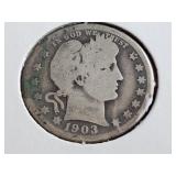 1903 O Barber Quarter