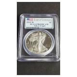 2015 W Silver Eagle 1st Strike PCGS PR69 DCAM