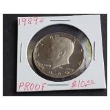1989 S Kennedy Half Dollar