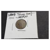 1866 3 Cent Nickel