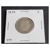 1899 Barber Quarter